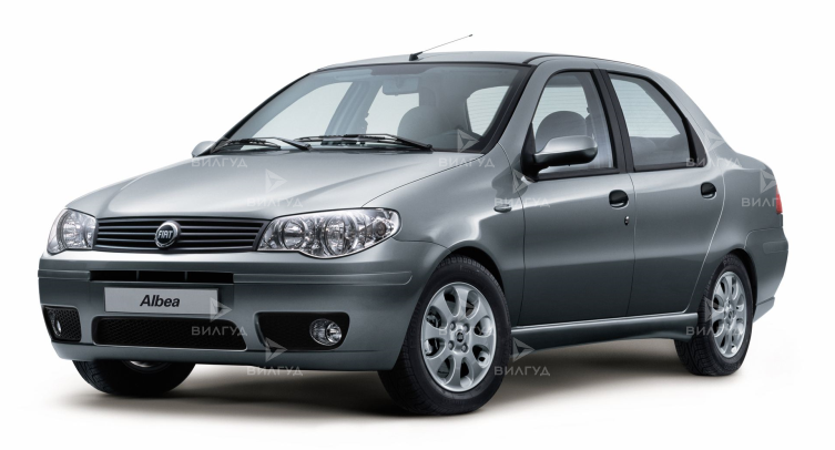 Замена резонатора Fiat Albea